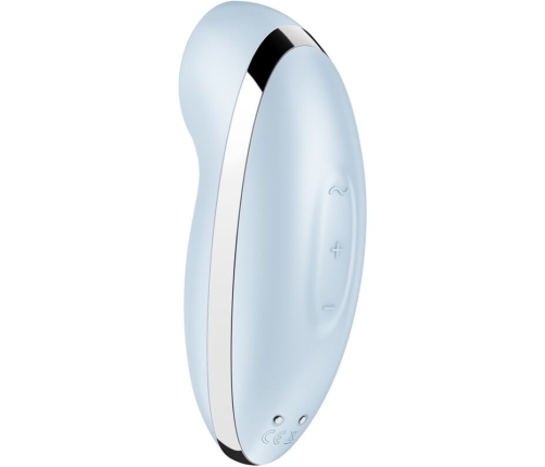 SATISFYER - TAP & CLIMAX 2 VIBRATOR & STIMULATOR BLUE