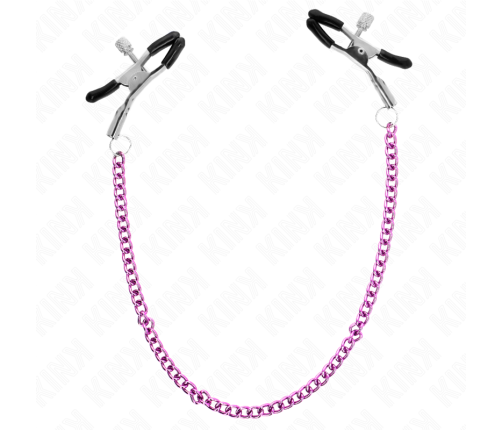 KINK - CHAIN NIPPLE CLAMPS PURPLE 30 CM
