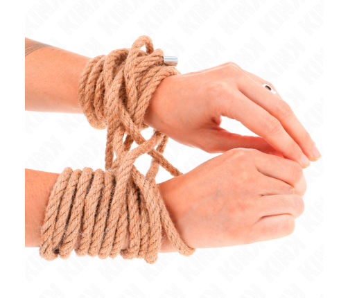 KINK - HEMP ROPE WITH METAL HEAD 5 METER
