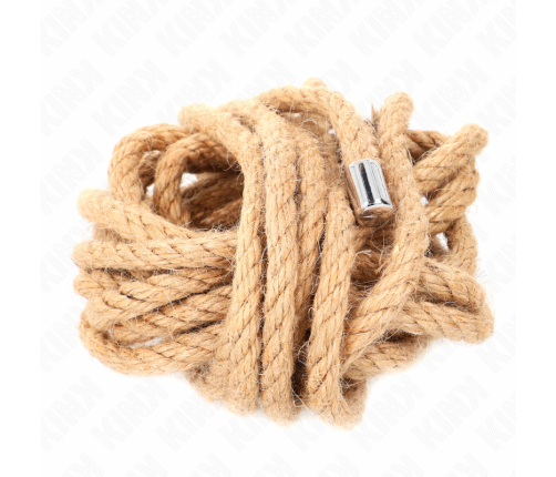 KINK - HEMP ROPE WITH METAL HEAD 5 METER