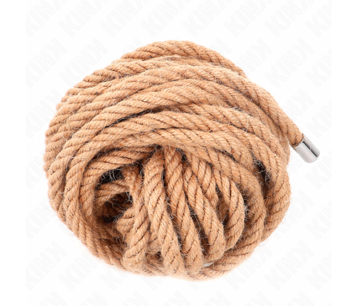 KINK - CUERDA DE CÁÑAMO 10 METROS CON CABEZA DE METAL