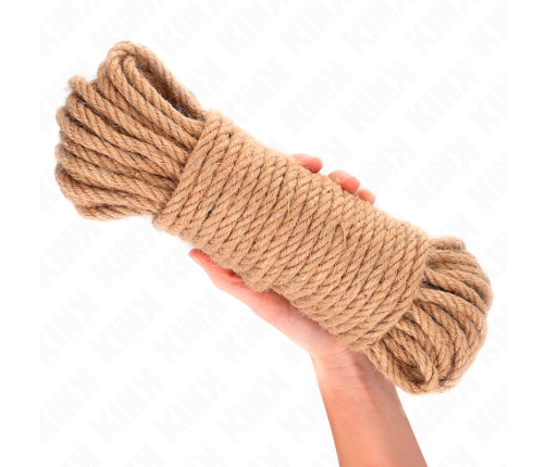 KINK - HEMP ROPE WITH METAL HEAD 20 METER