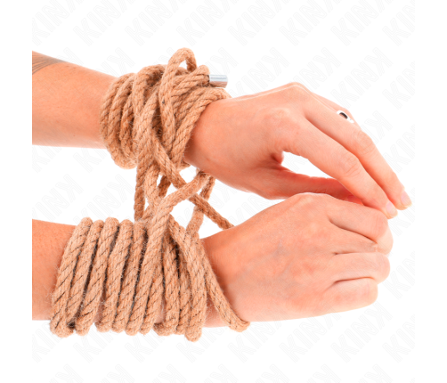 KINK - HEMP ROPE WITH METAL HEAD 20 METER