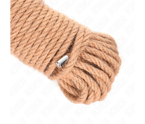 KINK - HEMP ROPE WITH METAL HEAD 20 METER