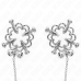 KINK - METAL FLOWER NIPPLE CLAMPS WITH CHAIN