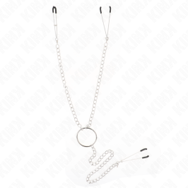 KINK - TRIPLE NIPPLE AND CLIT CLAMPS WITH CHAIN MODEL 1