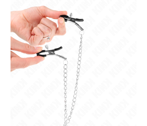 KINK - TRIPLE NIPPLE AND CLIT CLAMPS WITH CHAIN MODEL 0