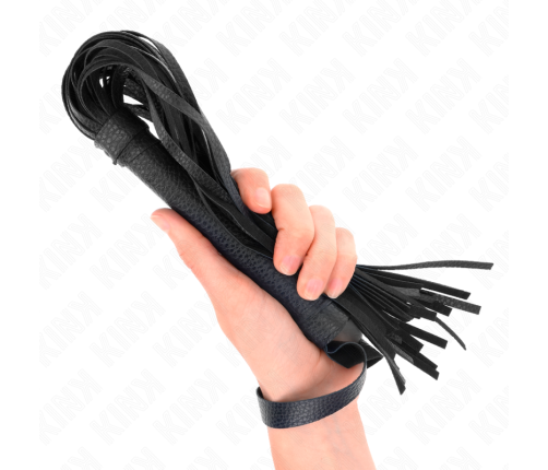 KINK - DARK BLUE BEAD WHIP 43.5 CM