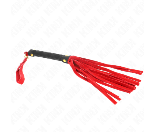 KINK - RED SUEDE MINI WHIP 30 CM
