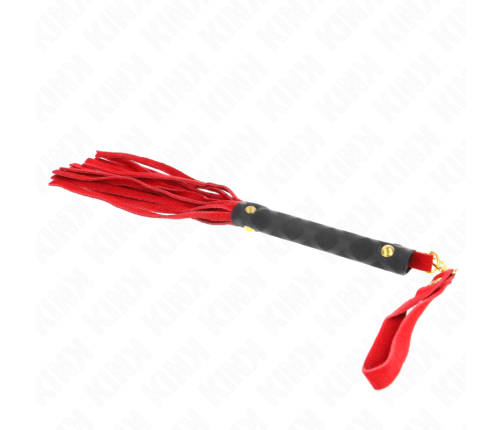 KINK - RED SUEDE MINI WHIP 30 CM