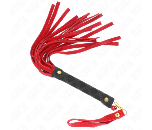 KINK - RED SUEDE MINI WHIP 30 CM