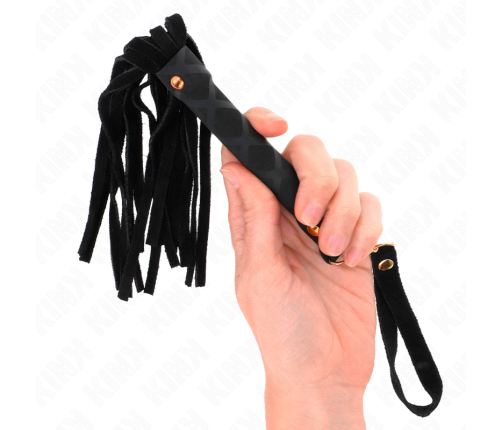 KINK - BLACK SUEDE MINI WHIP 30 CM