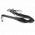 KINK - NEGRO SHORT HANDLE LONG TAIL WHIP 70 CM