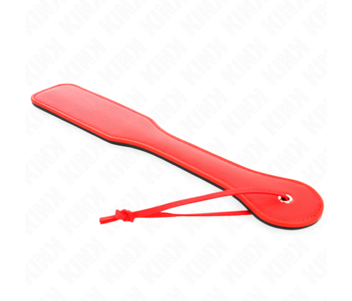 KINK - PALA DE DOS CARAS ROJO Y NEGRO 32 X 6 CM