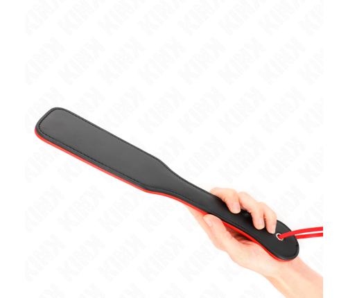 KINK - PALA DE DOS CARAS ROJO Y NEGRO 32 X 6 CM