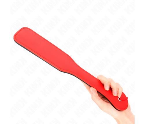 KINK - PALA DE DOS CARAS ROJO Y NEGRO 32 X 6 CM