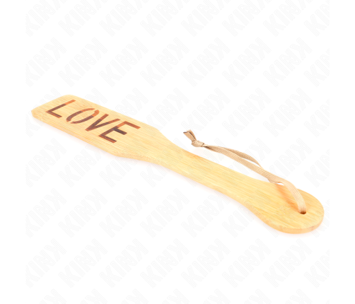 KINK - BAMBOO PALETTE WORD LOVE 32 X 5.5 CM