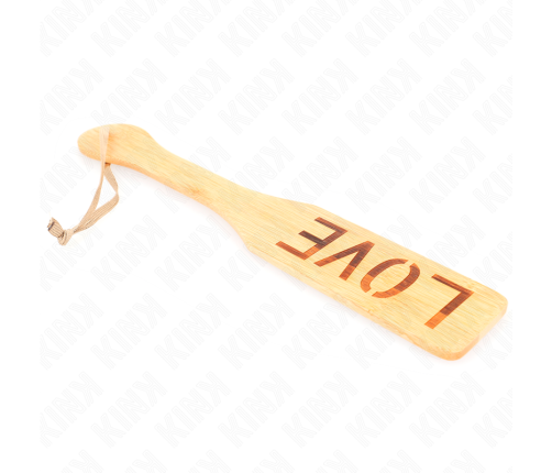 KINK - BAMBOO PALETTE WORD LOVE 32 X 5.5 CM