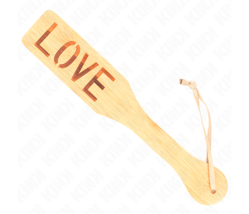 KINK - BAMBOO PALETTE WORD LOVE 32 X 5.5 CM