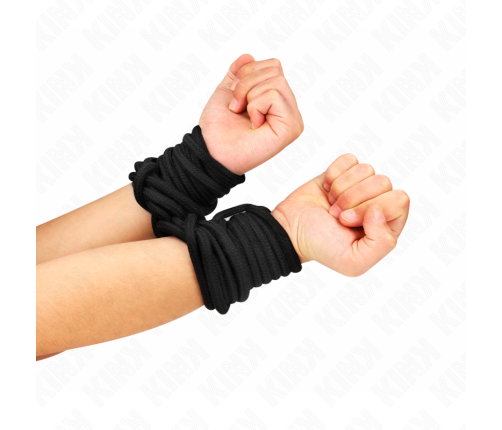 KINK - COTTON ROPE 10 METER BLACK