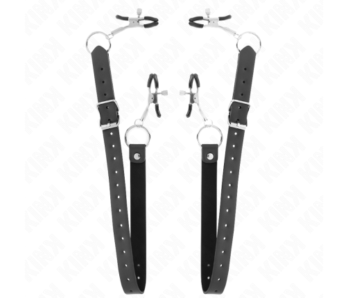 KINK - 4 CLIT CLAMPS ADJUSTABLE 34-48 CM