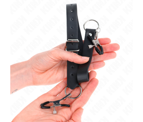 KINK - 4 CLIT CLAMPS ADJUSTABLE 34-48 CM