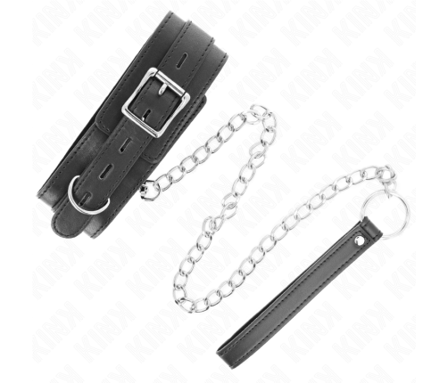 KINK - COLLAR WITH BELT 65 CM WITH STRAP BLACK 54 X 4.5 CM