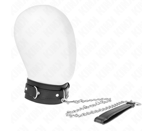 KINK - COLLAR WITH BELT 65 CM WITH STRAP BLACK 54 X 4.5 CM