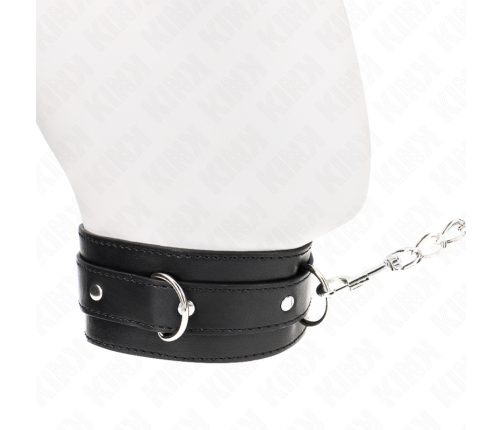 KINK - COLLAR WITH BELT 65 CM WITH STRAP BLACK 54 X 4.5 CM