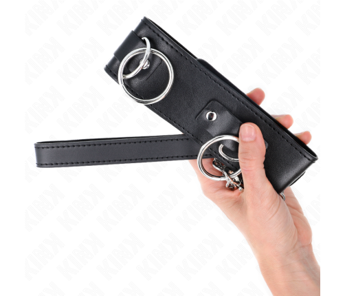 KINK - NECKLACE WITH LEASH 65 CM 3 RING MODEL 2 ADJUSTABLE 36-43 CM X 5 CM