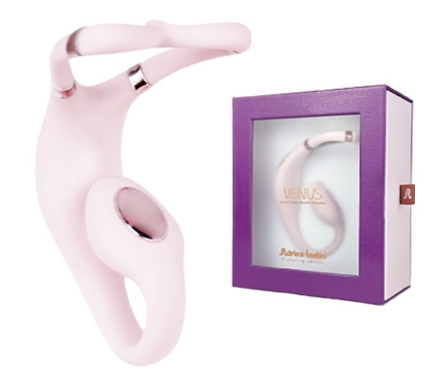 ADRIEN LASTIC - VENUS DOUBLE CLITORIS & G-SPOT STIMULATOR FREE APP PINK