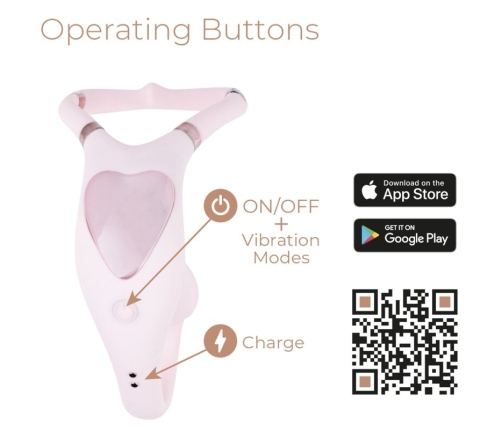 ADRIEN LASTIC - VENUS DOUBLE CLITORIS & G-SPOT STIMULATOR FREE APP PINK