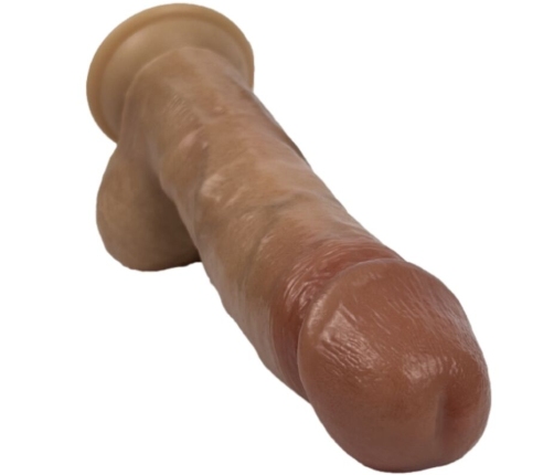 SILEXD - MODEL 2REAL SKIN SUPER REALISTIC PENIS THERMO REACTIVE 21 CM PREMIUM SILEXPAN BROWN