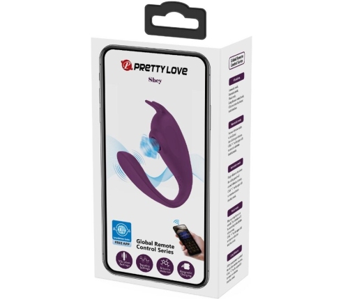 PRETTY LOVE - SHEY ESTIMULADOR & VIBRADOR APP GRATUITA LARGA DISTANCIA MORADO
