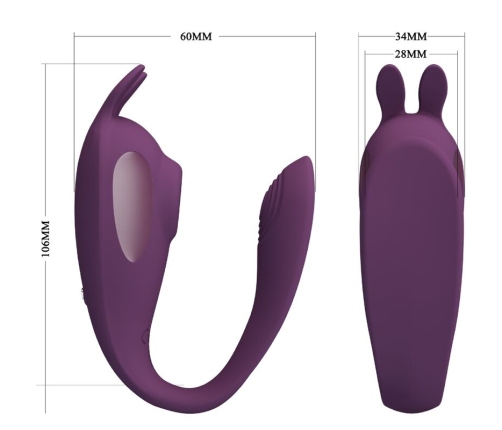 PRETTY LOVE - SHEY ESTIMULADOR & VIBRADOR APP GRATUITA LARGA DISTANCIA MORADO