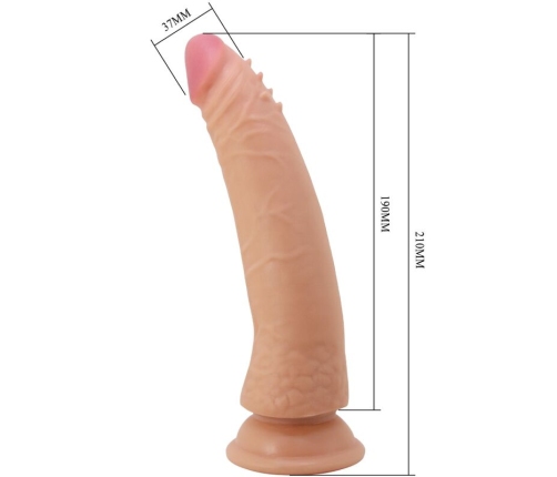 PRETTY LOVE - KABLE PENE SUPER REALÍSTICO 21 CM NATURAL MODELO 2