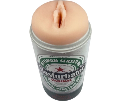 ALIVE - MASTURBADOR MASCULINO VAGINA LATA CERVEZA