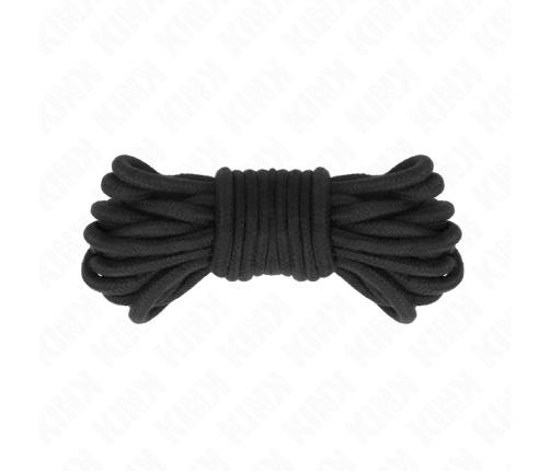 KINK - COTTON ROPE 5 METER BLACK
