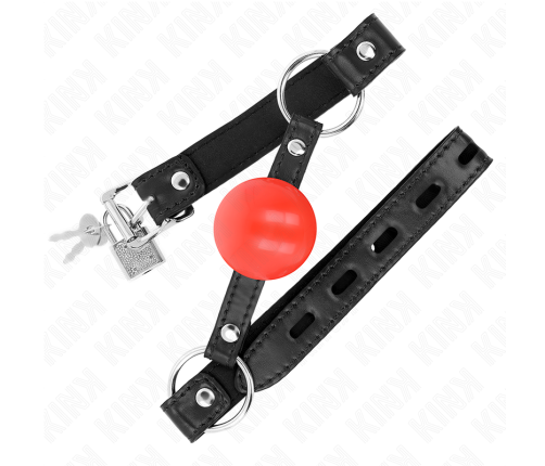 KINK - RED TPE BALL 4 CM GAG 60 x 2 CM
