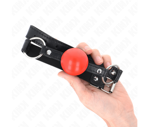 KINK - RED TPE BALL 4 CM GAG 60 x 2 CM