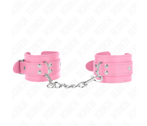 KINK - SIMPLE WRIST RESTRAINTS PINK ADJUSTABLE 20-23 CM X 5.5 CM