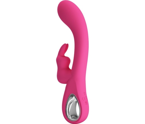PRETTY LOVE - NOVAK VIBRADOR RABBIT 12 VIBRACIONES ROSA