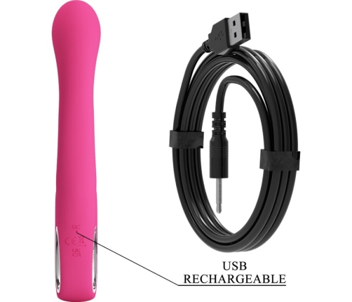 PRETTY LOVE - NOVAK VIBRADOR RABBIT 12 VIBRACIONES ROSA