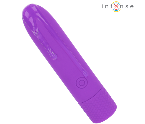 INTENSE - SYMONE USB RECHARGEABLE VIBRATING BULLET 8 VIBRATIONS PURPLE 10 X 2.2 CM