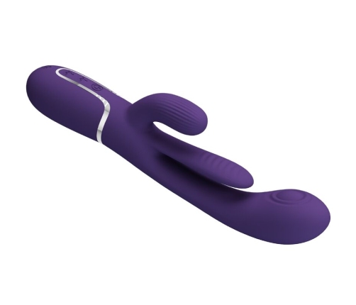 PRETTY LOVE - SHANIA TRIPLE RABBIT VIBRATOR MULTIFUNCTION PURPLE