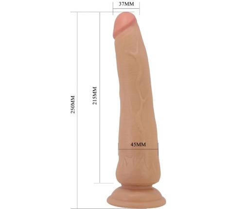 PRETTY LOVE - TIEMEYER REALISTIC DILDO 25 CM FLESH