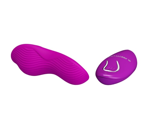 PRETTY LOVE - ROMARIO LAY-ON CLITORIS STIMULATOR REMOTE CONTROL PINK