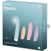 SATISFYER - PLAYFUL FOUR SET VIBRATORS 4 IN 1 + POWER BULLET