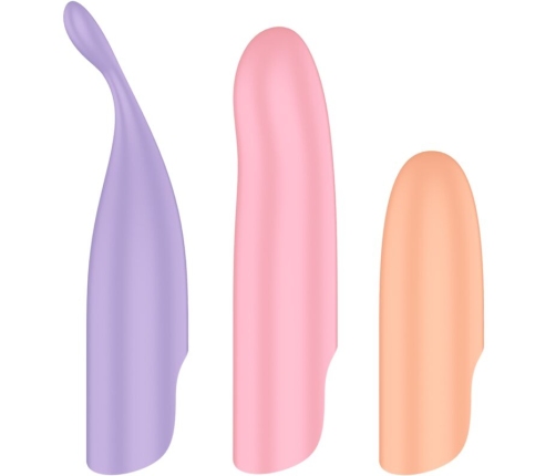 SATISFYER - PLAYFUL FOUR SET VIBRATORS 4 IN 1 + POWER BULLET