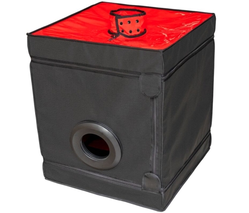 SECRET DOME - KINK CLUB CABINA BUKKAKE BLACK & RED